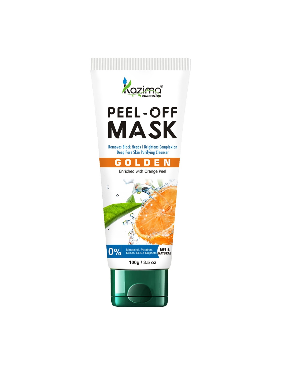 

KAZIMA Golden Peel Off Mask-100g, Gold
