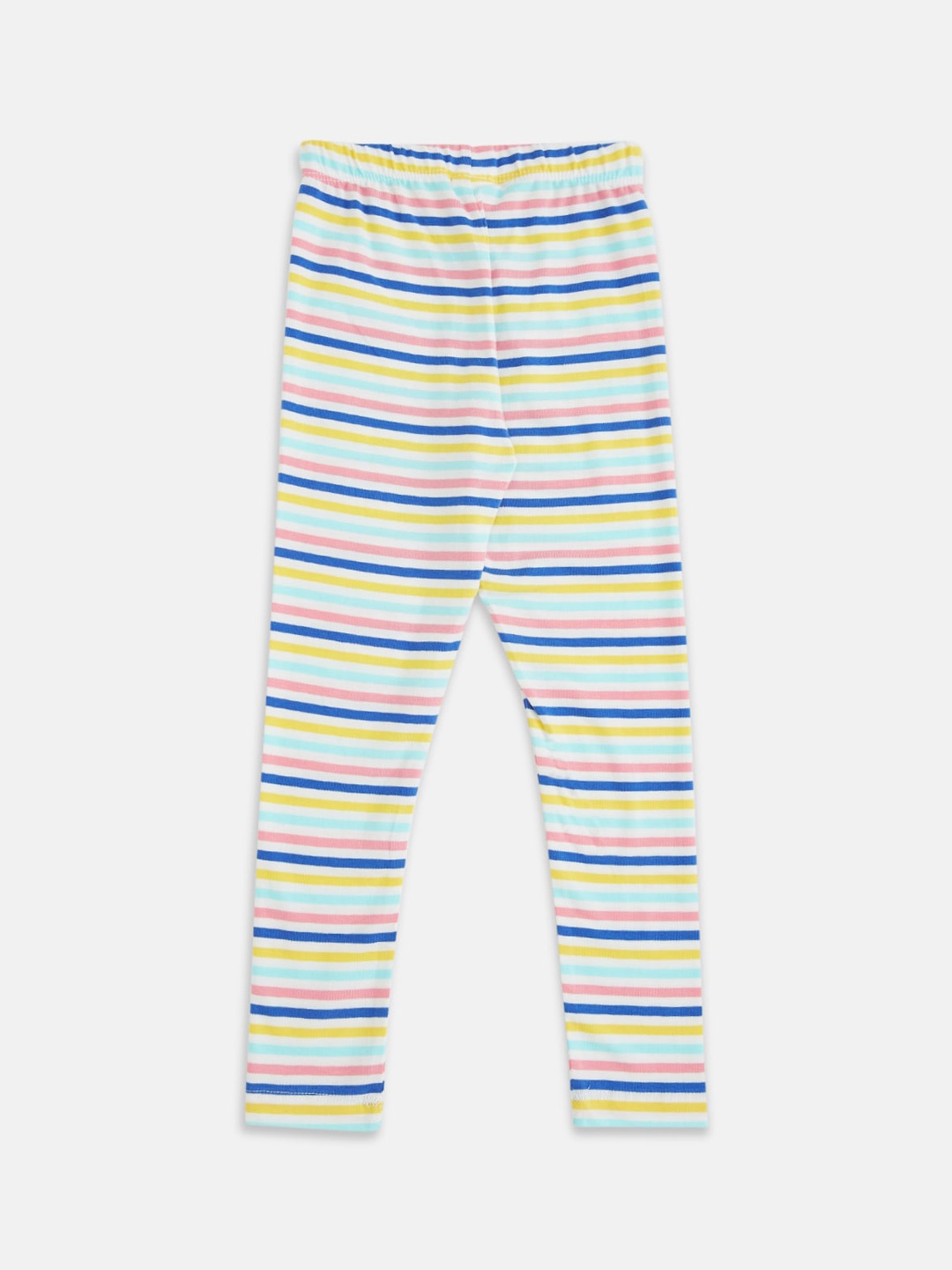 

Pantaloons Junior Girls Multi Colored Striped Leggings