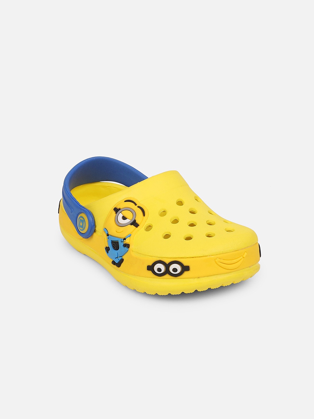 

Kids Ville Boys Minions Yellow & Blue Printed Clogs