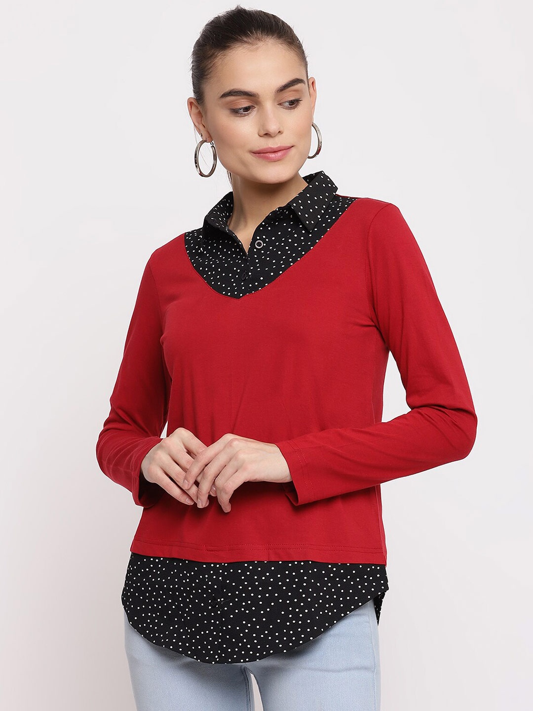 

The Vanca Women Red Pullover