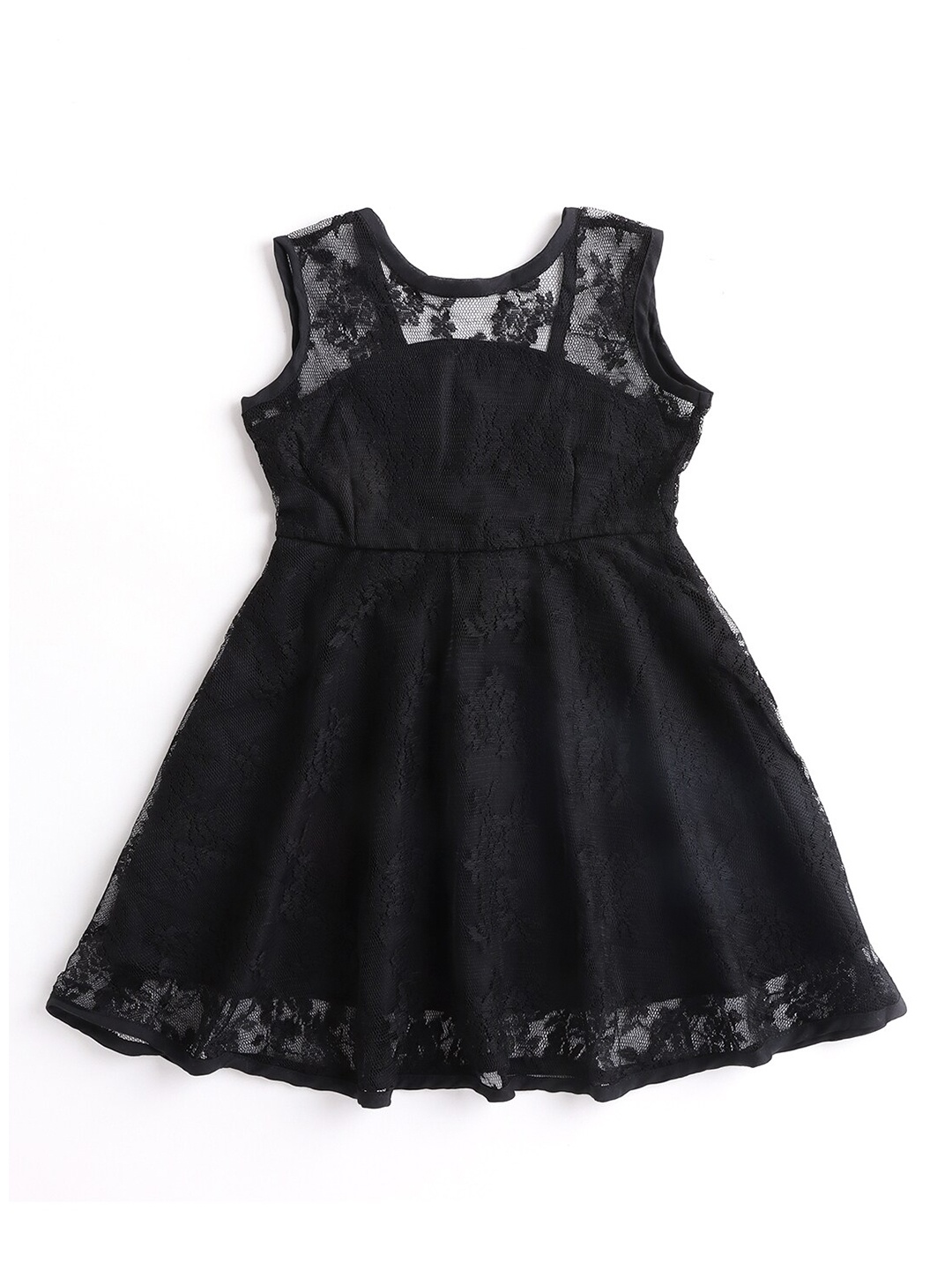 

Hopscotch Black Floral Dress