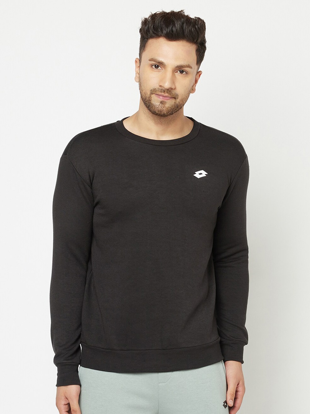 

Lotto Men Black Sweatshirt