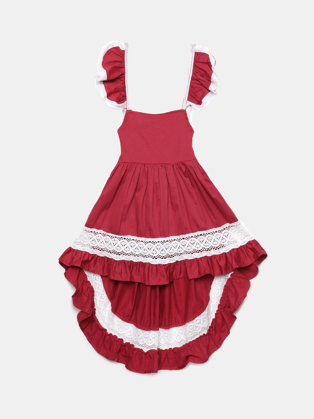 

Hopscotch Red A-Line Dress