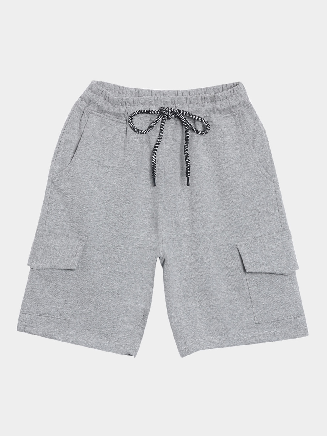 

American Kids Boys Grey Melange Regular Shorts