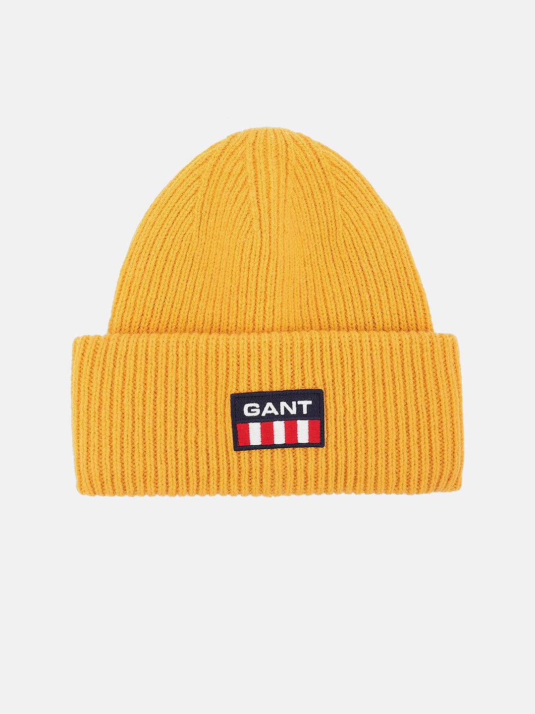 

GANT Men Yellow Wool Beanie