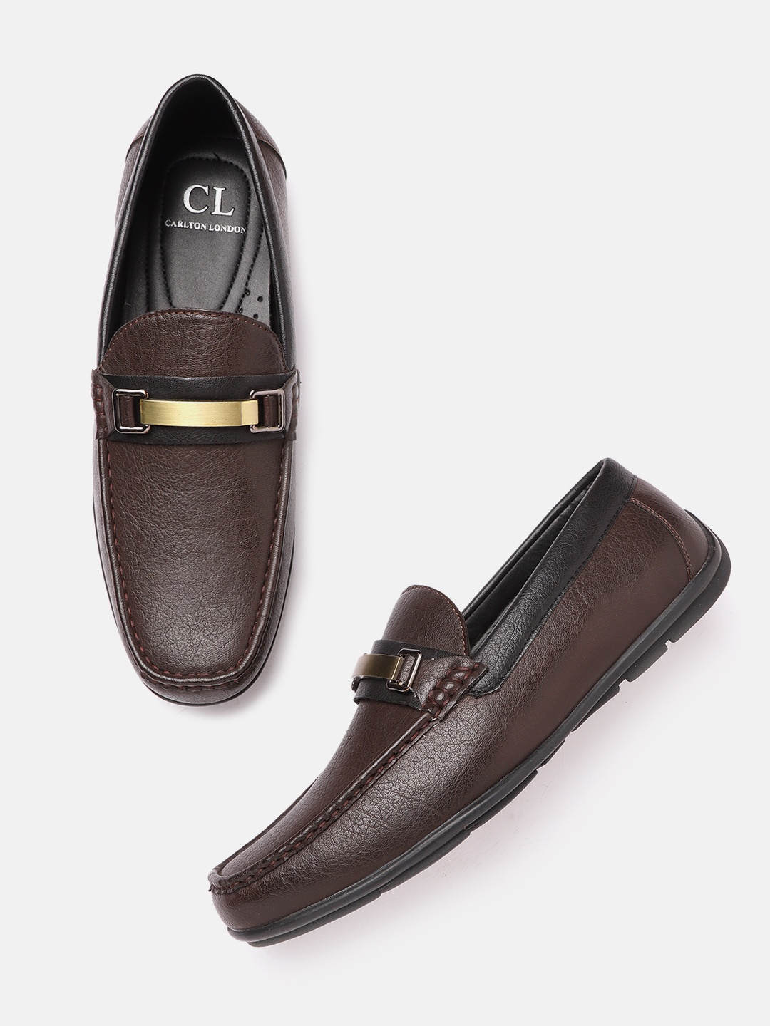 Carlton London Men Brown Loafers