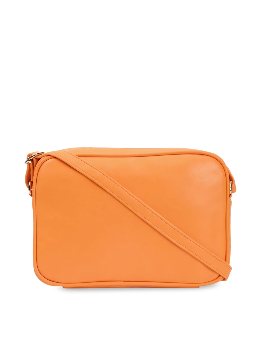 

FOREVER 21 Orange Structured Sling Bag
