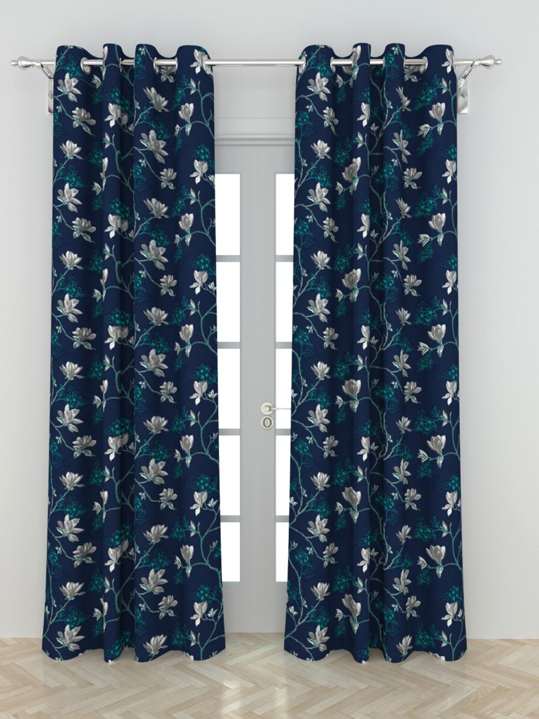 

Home Centre Assorted Set of 2 Floral Door Curtains