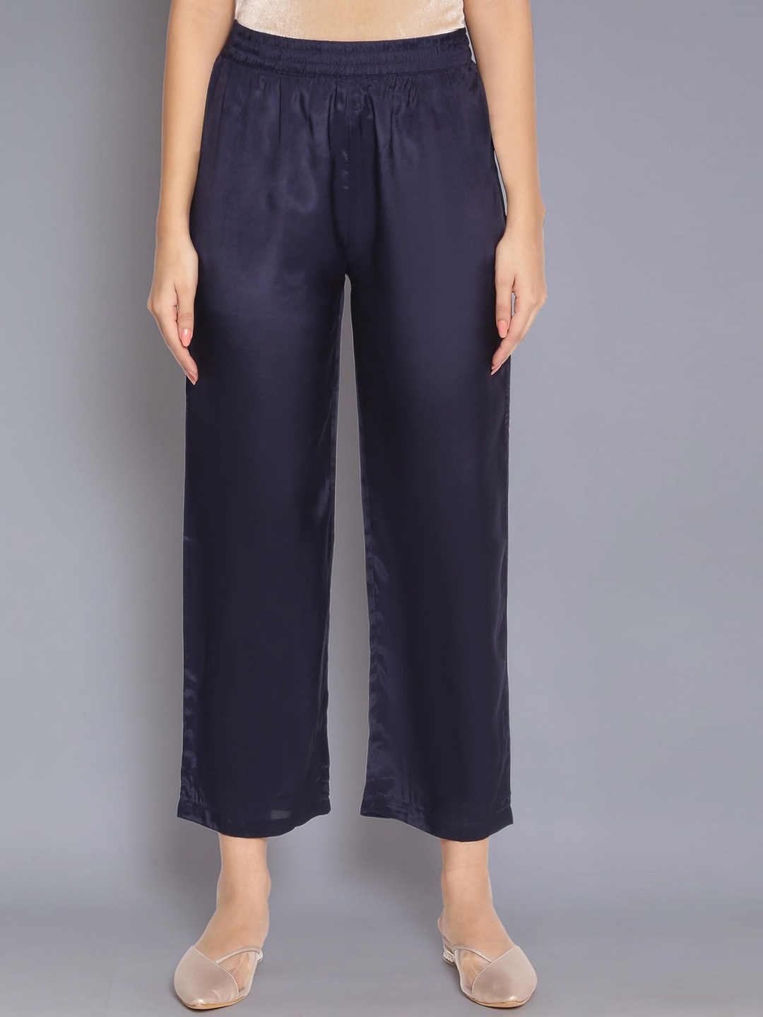 

WISHFUL Women Blue Ethnic Palazzos