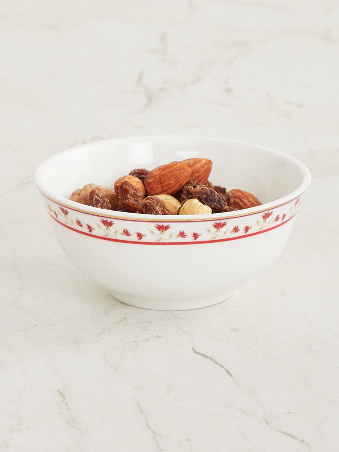 

Home Centre Multi Printed Bone China Tableware, White