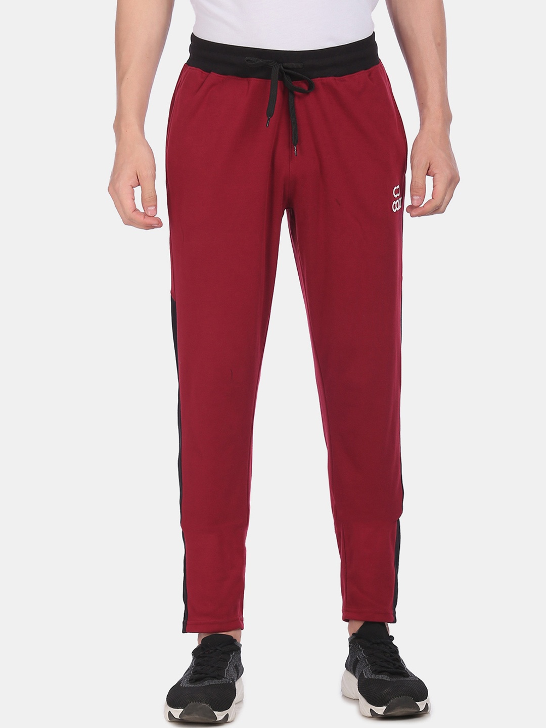 

Colt Men Maroon Solid Track Pants
