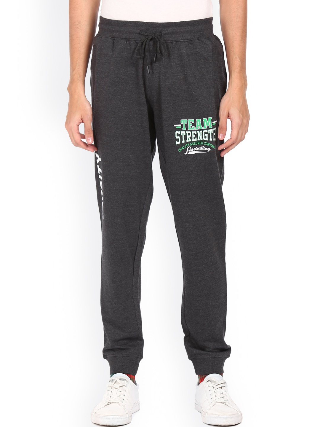 

Colt Men Grey Solid Joggers