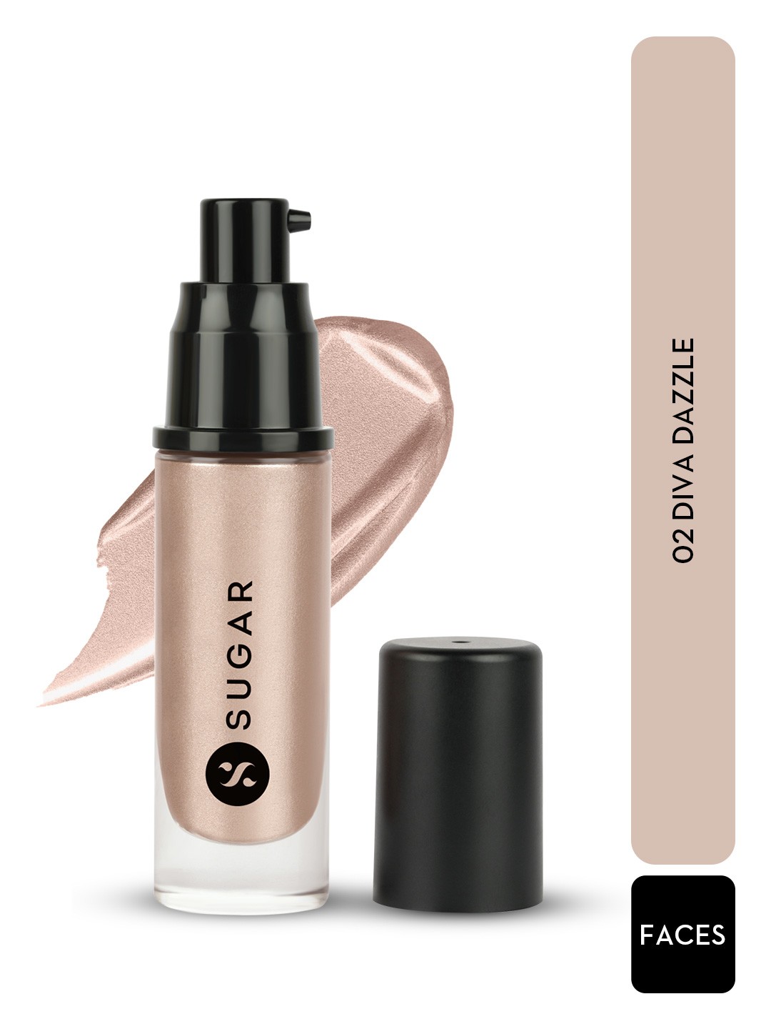 

SUGAR Own The Light Liquid Highlighter - Diva Dazzle 02, Gold