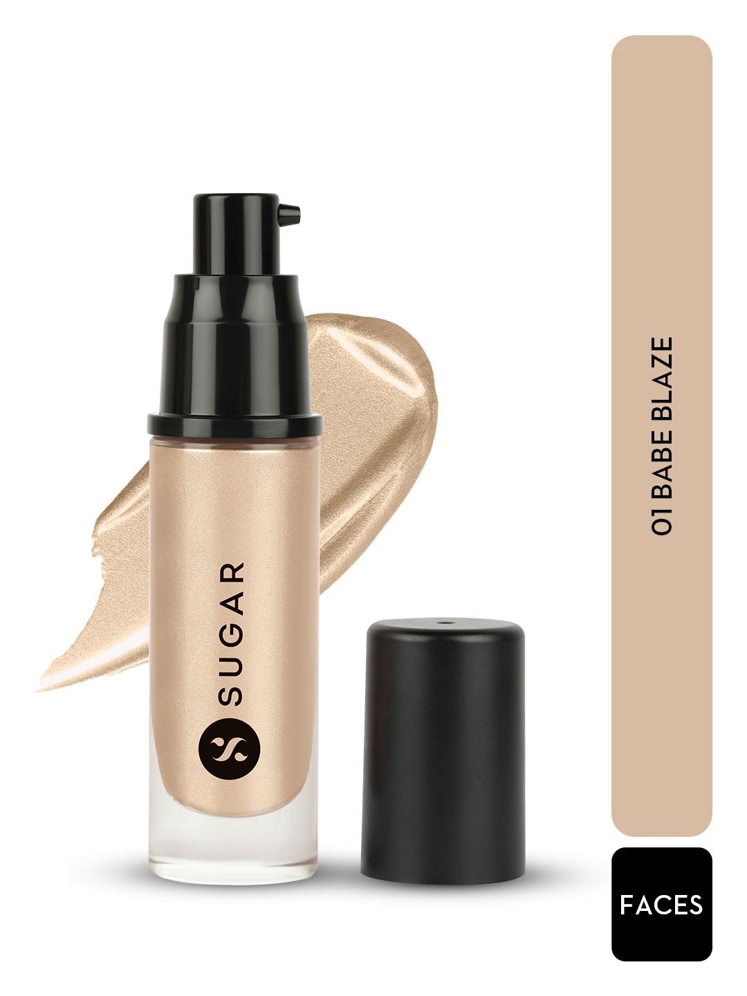 

SUGAR Own The Light Liquid Highlighter - Babe Blaze 01, Gold