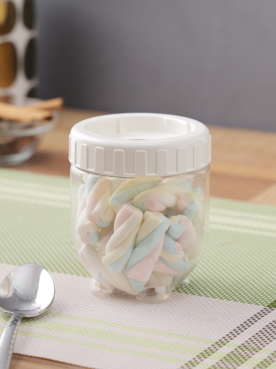 

Lock & Lock Transparent Solid Airtight Food Storage Container With Lid