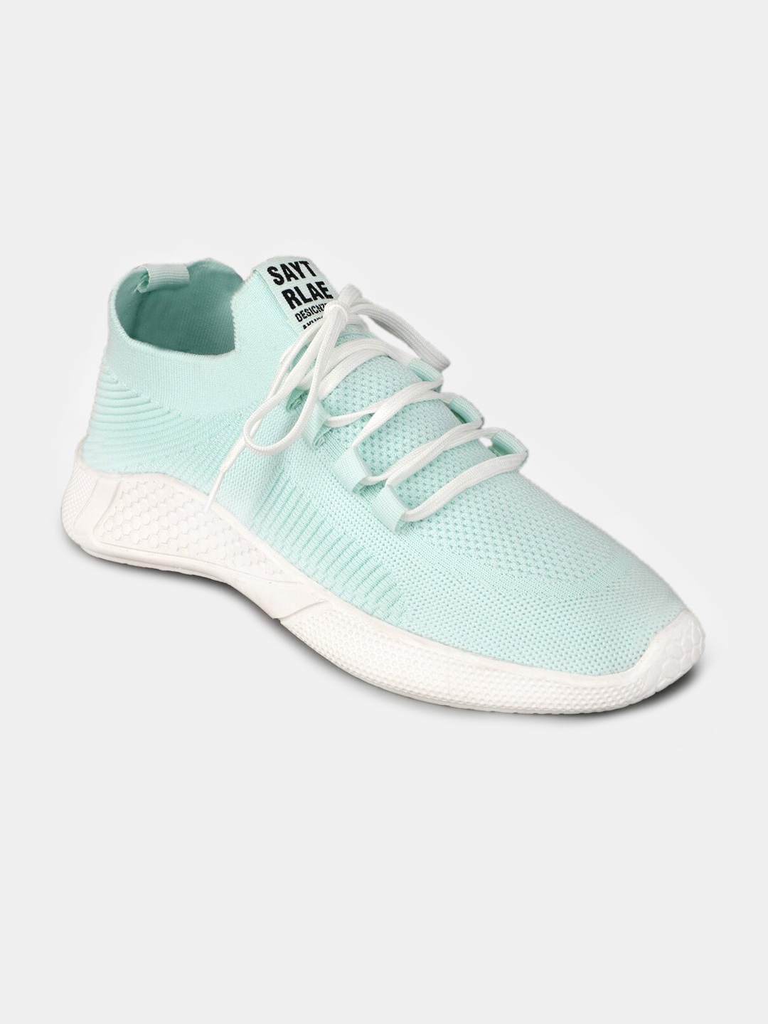 

RapidBox Men Sea Green Colourblocked Sneakers