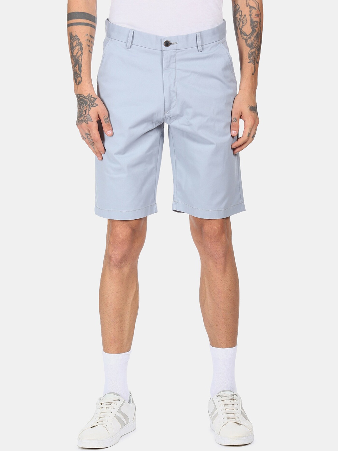 

Arrow Sport Men Blue Regular Shorts