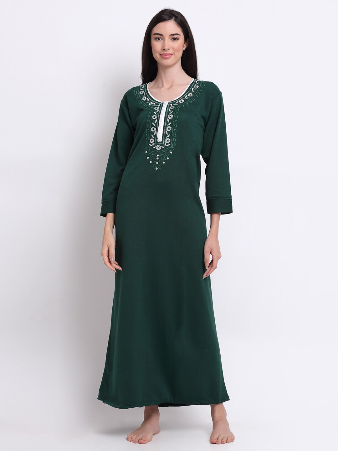 

Secret Wish Green Maxi Nightdress