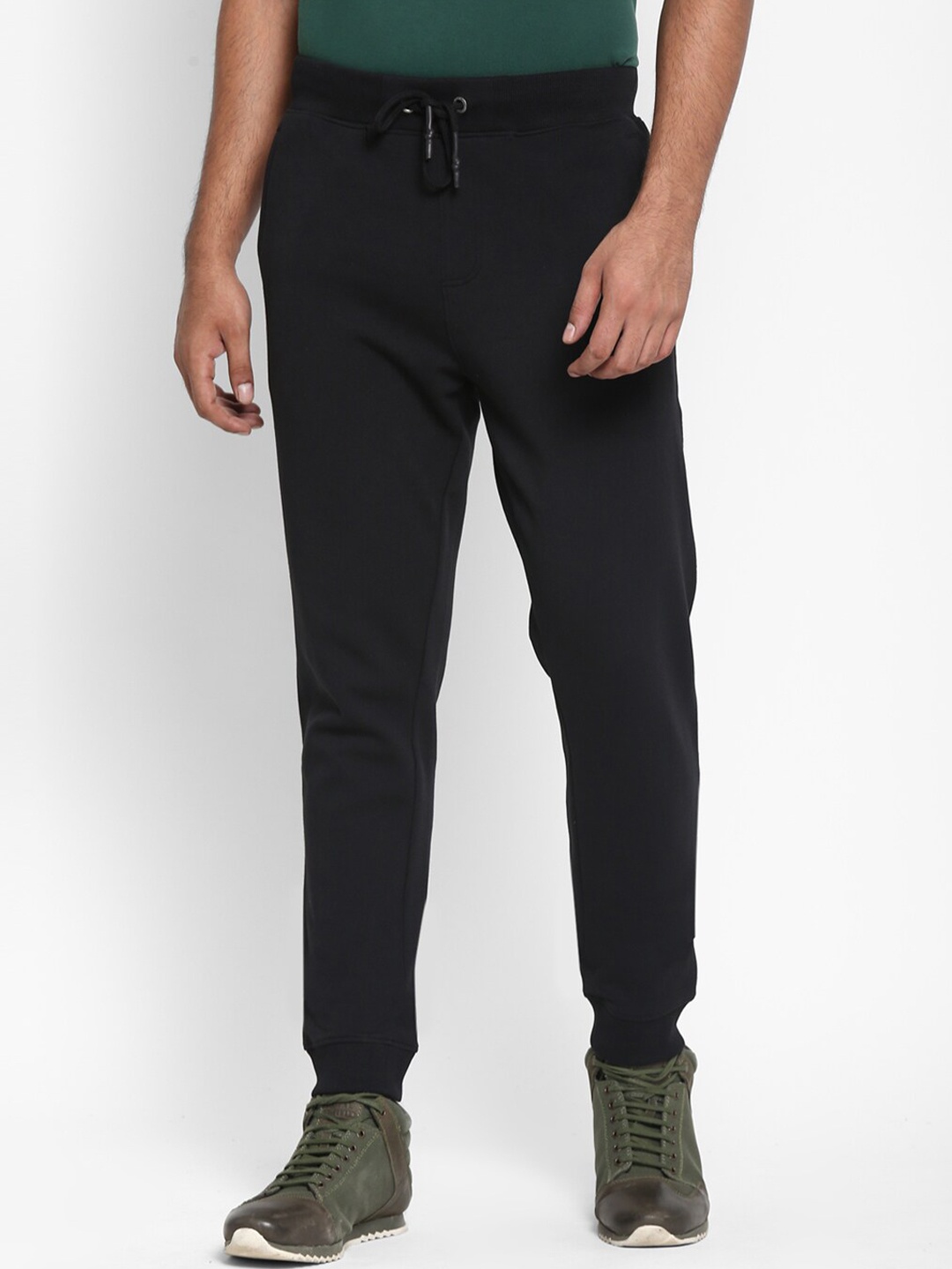 

Royal Enfield Men Black Joggers Trousers