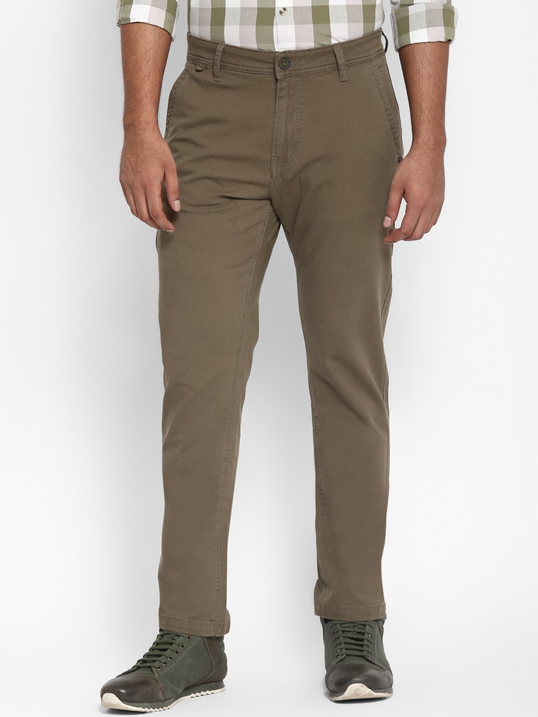 

Royal Enfield Men Brown Trousers