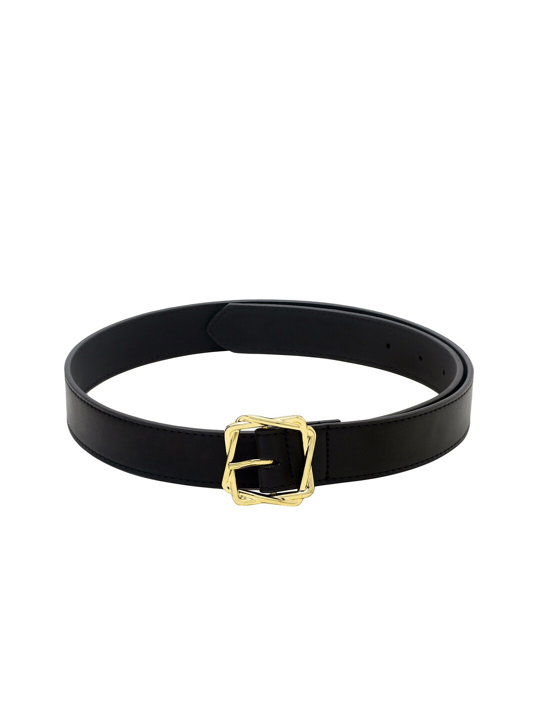 

CRUSSET Women Black Solid Casual Belt