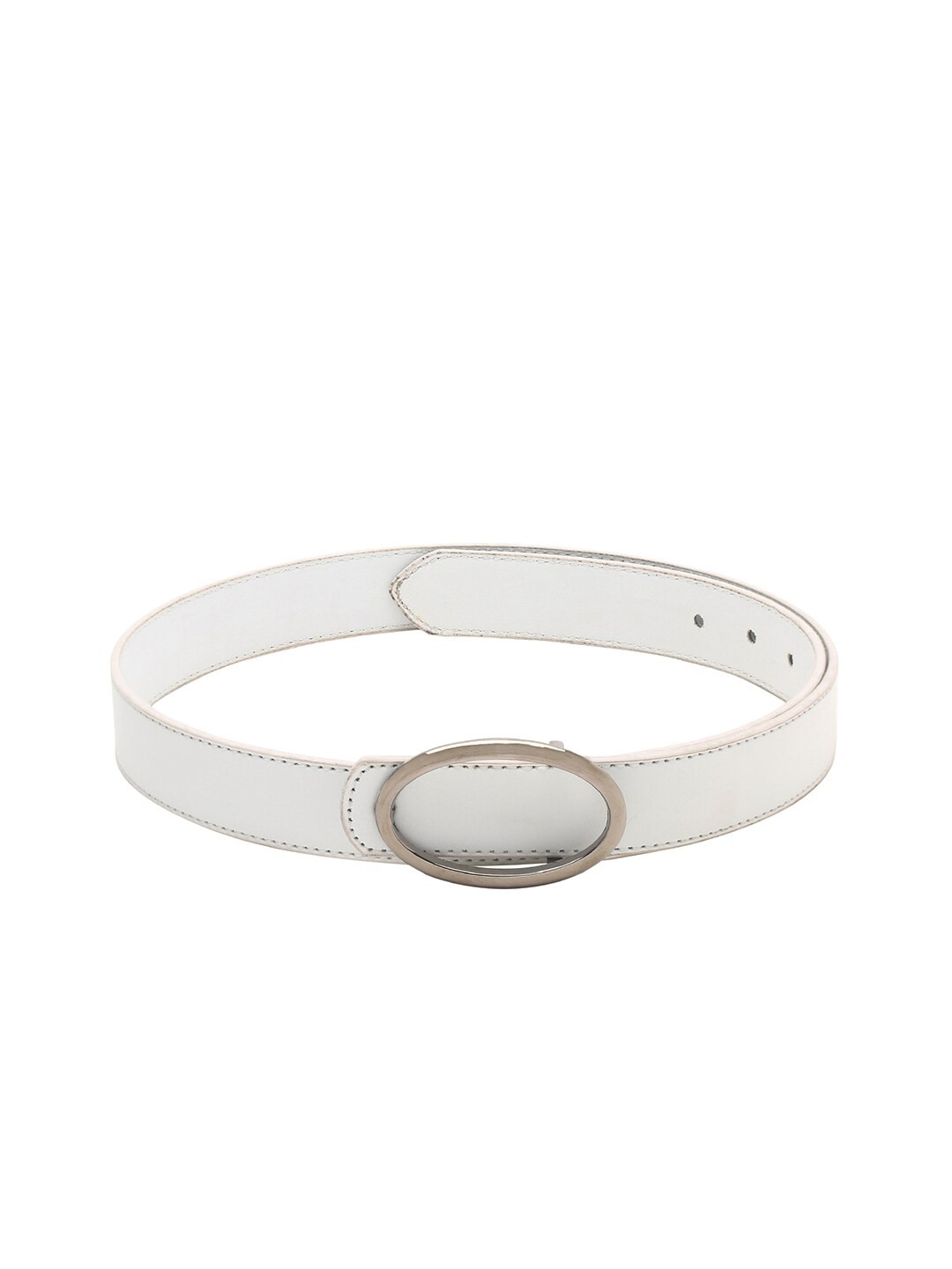 

CRUSSET Women White Solid Belt