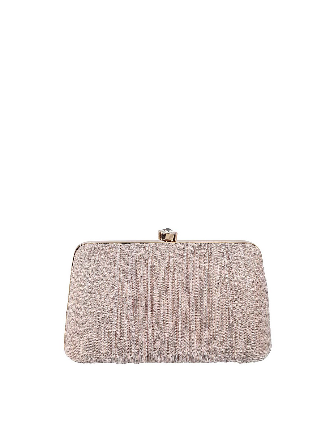

Mochi Women Pink Embellished Box Clutch