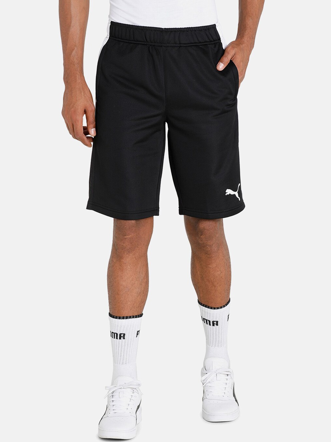 

Puma Men Black Sports Shorts