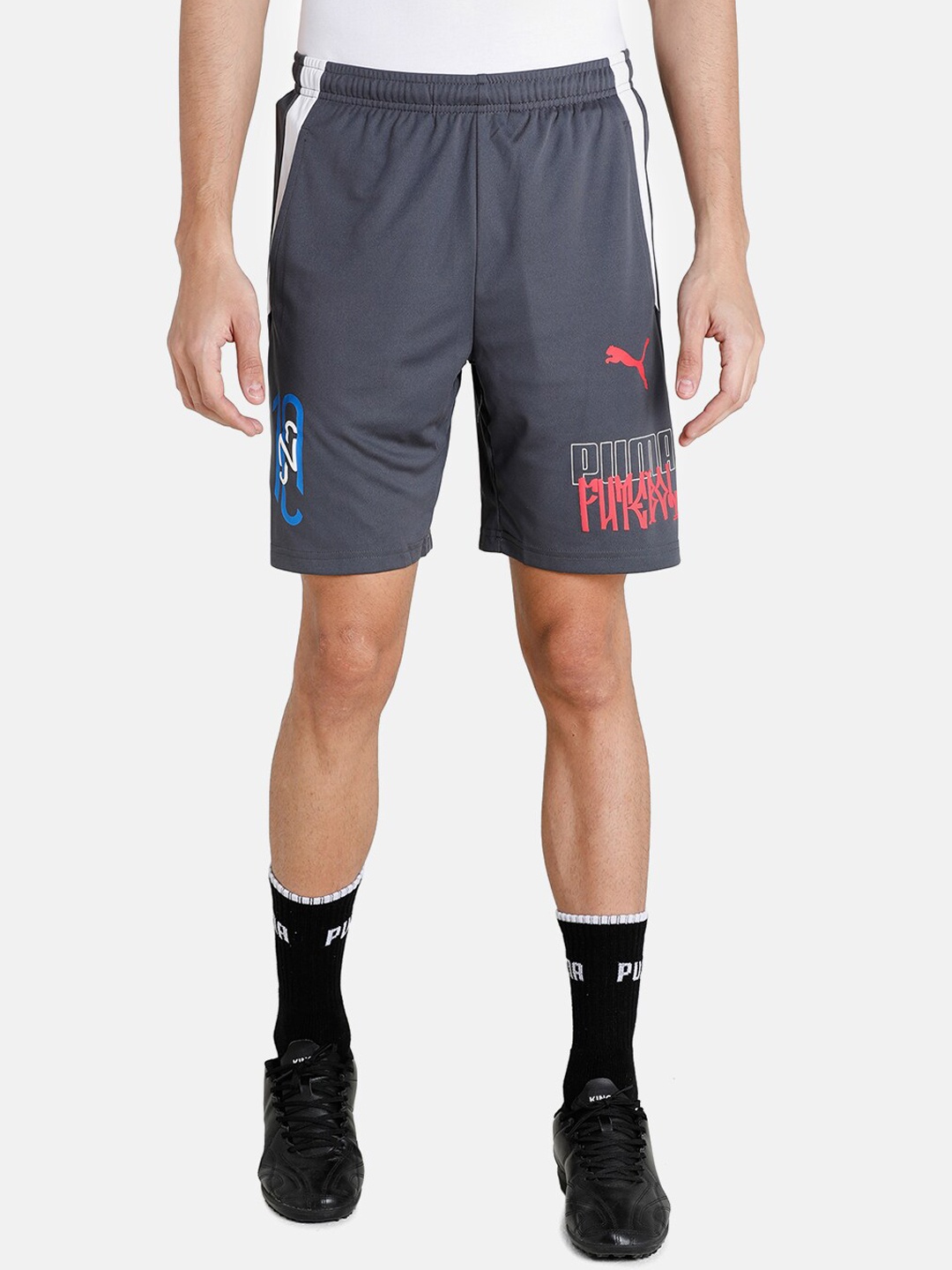 

Puma Men Grey NEYMAR JR Futebol Sports Shorts
