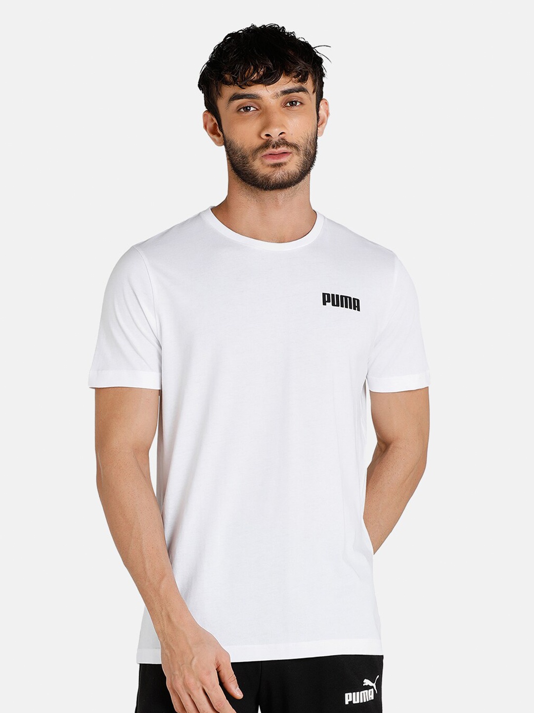 

Puma Men White T-shirt