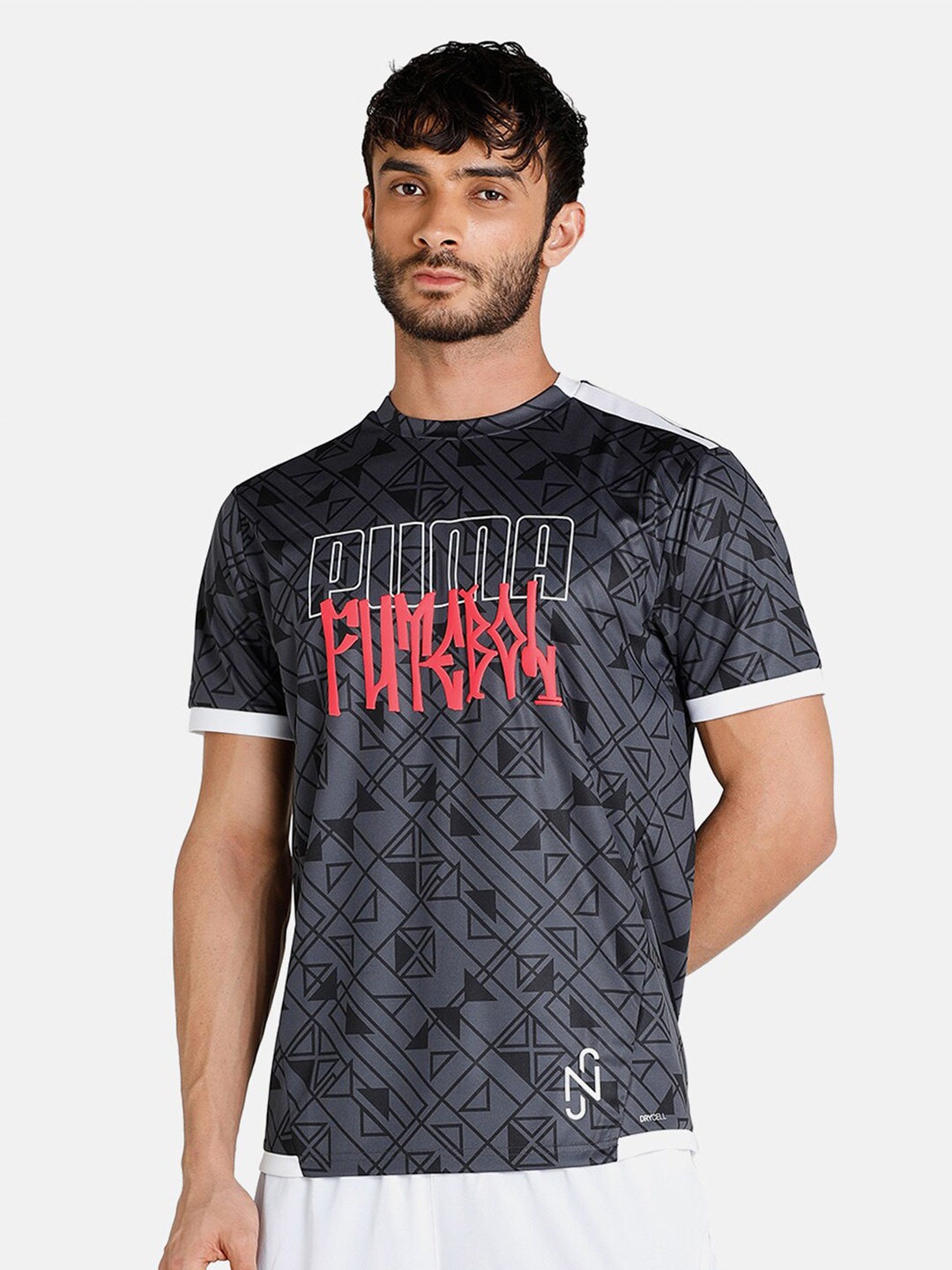 

Puma Men Black Neymar Jr. Futebol Jersey