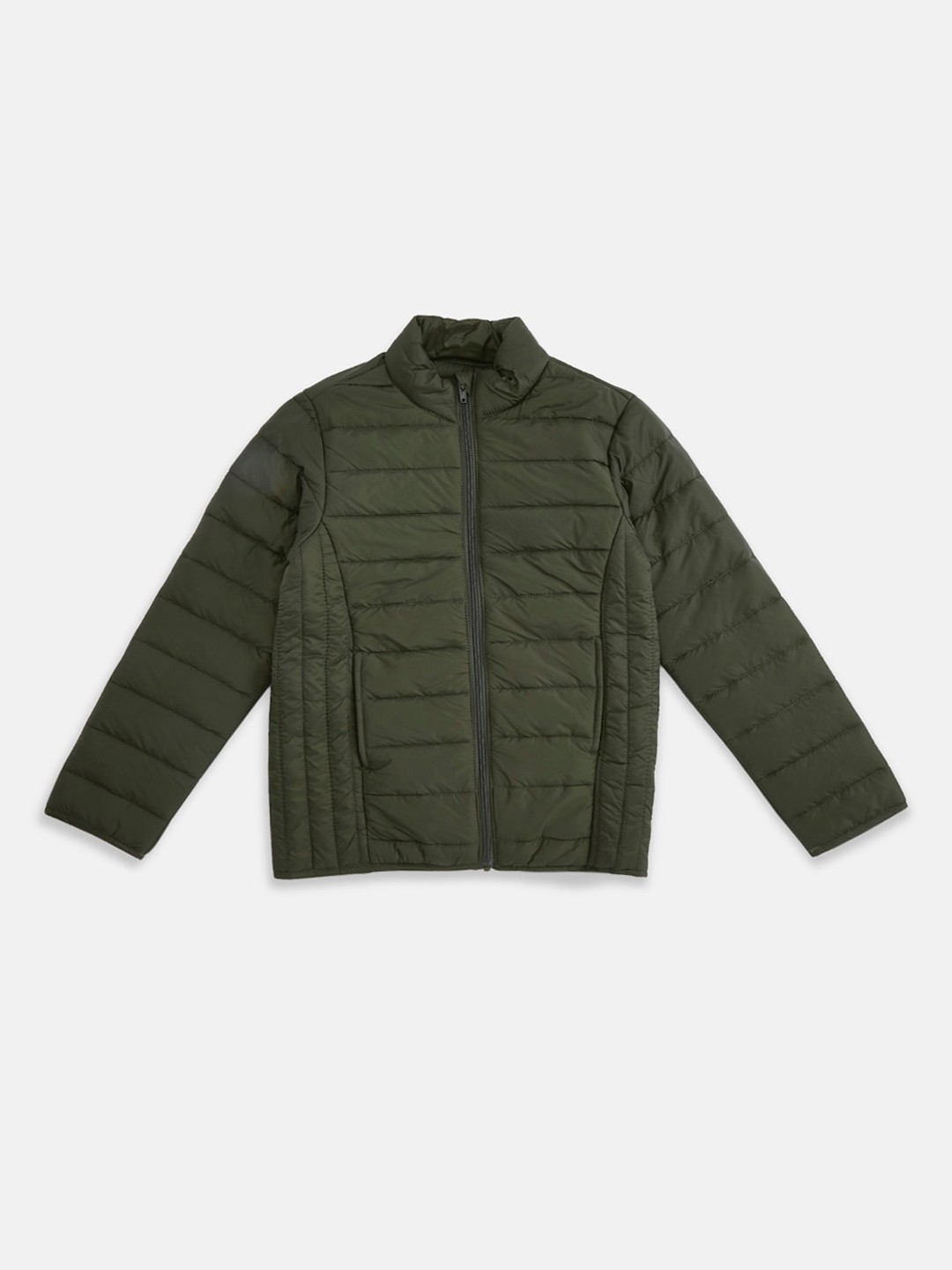 

Pantaloons Junior Boys Olive Green Puffer Jacket