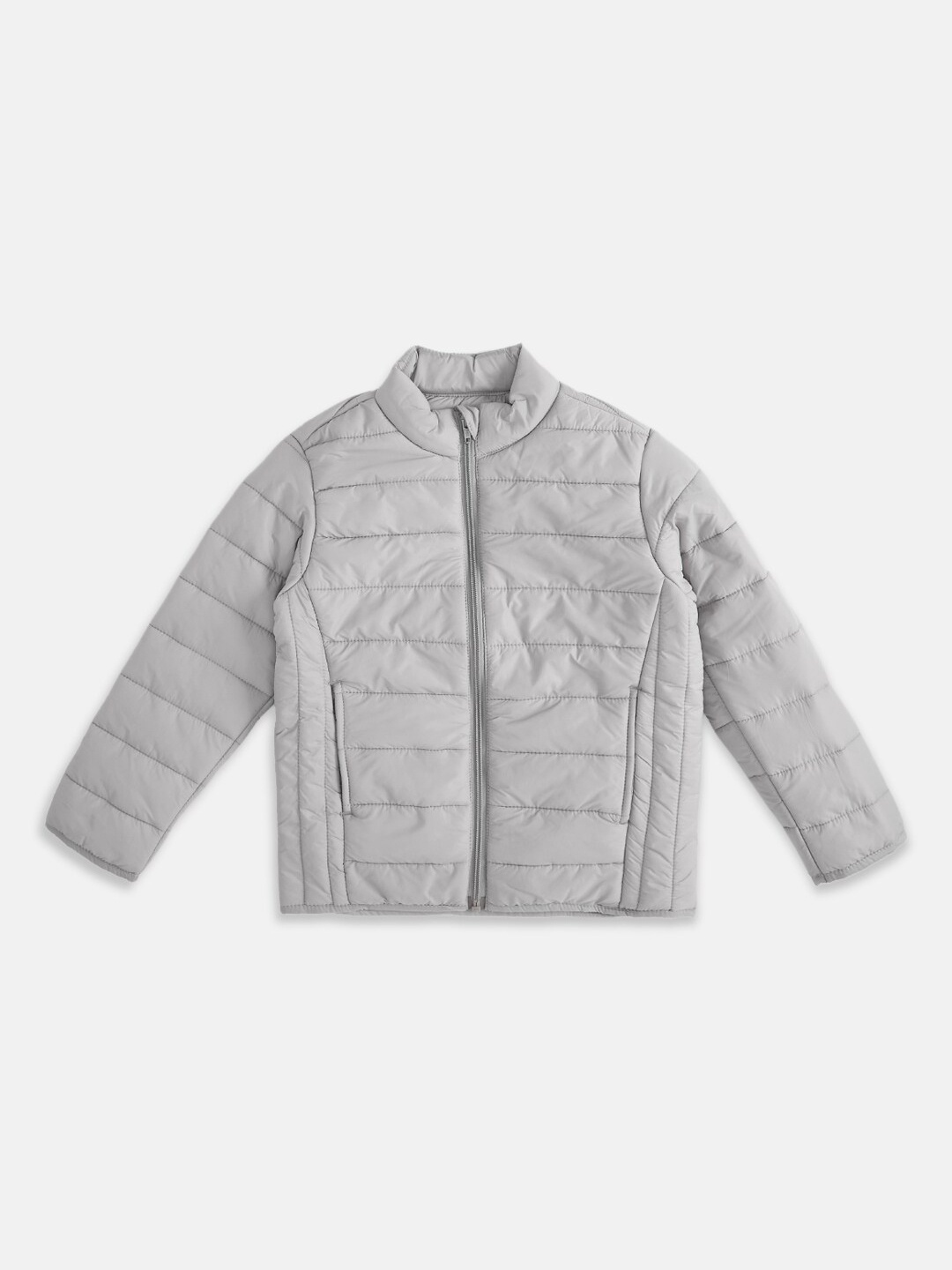 

Pantaloons Junior Boys Grey Padded Jacket