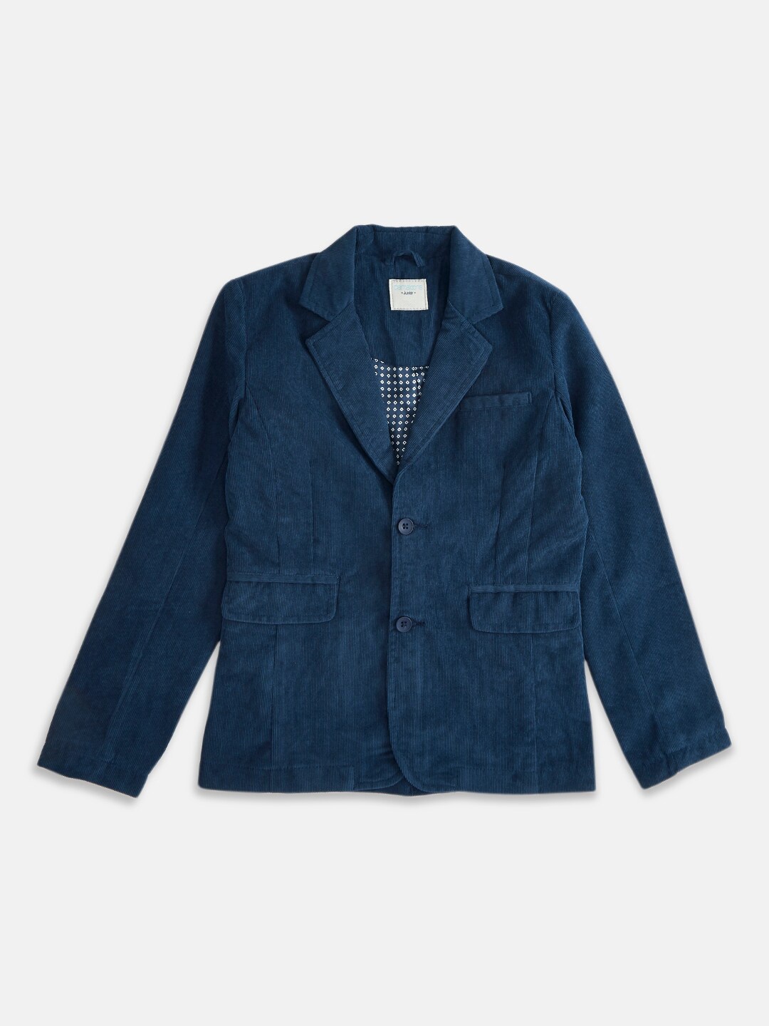 

Pantaloons Junior Boys Navy Blue Tailored Jacket