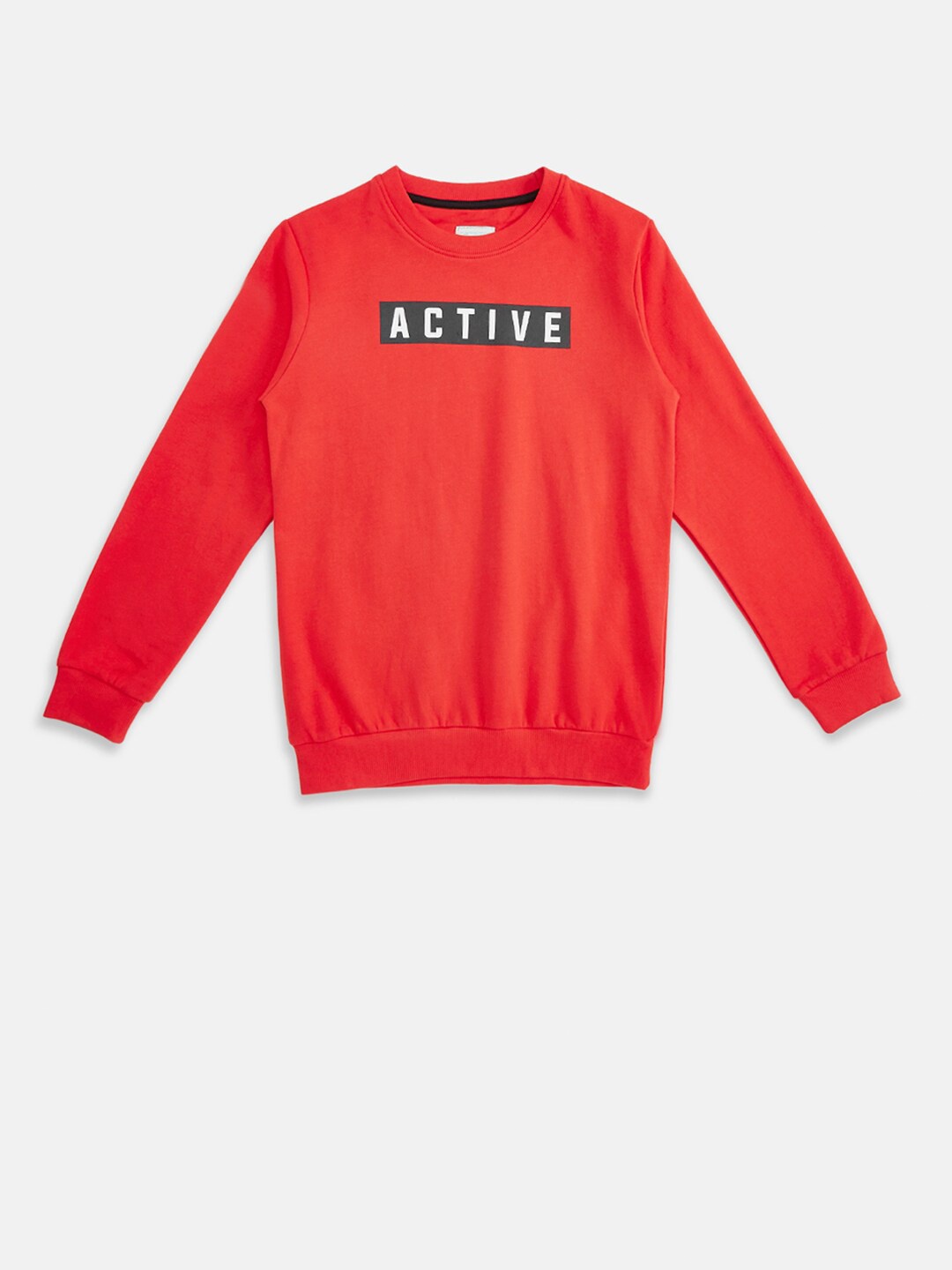 

Pantaloons Junior Boys Red Sweatshirt