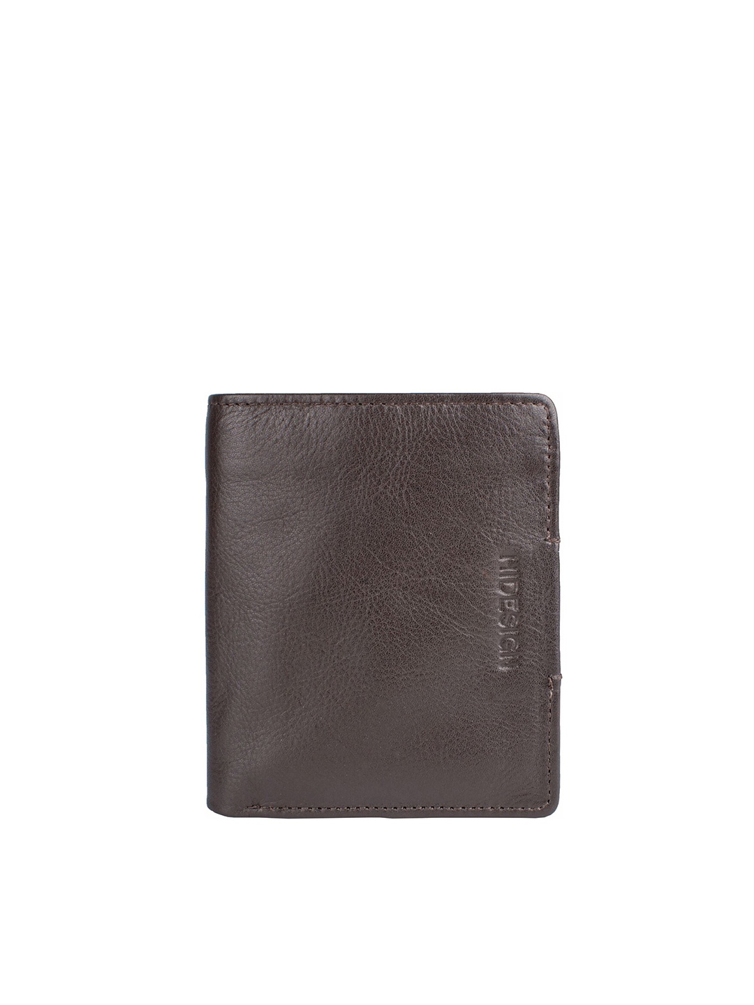 

Hidesign Men Brown Textured Leather Two Fold Wallet