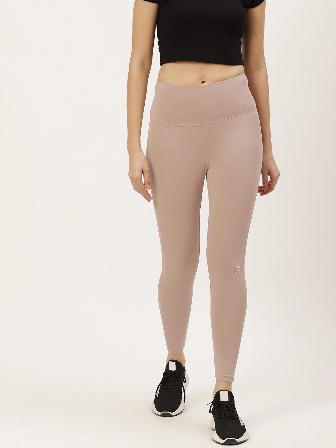 

KICA Women Beige Soft High Waisted Leggings