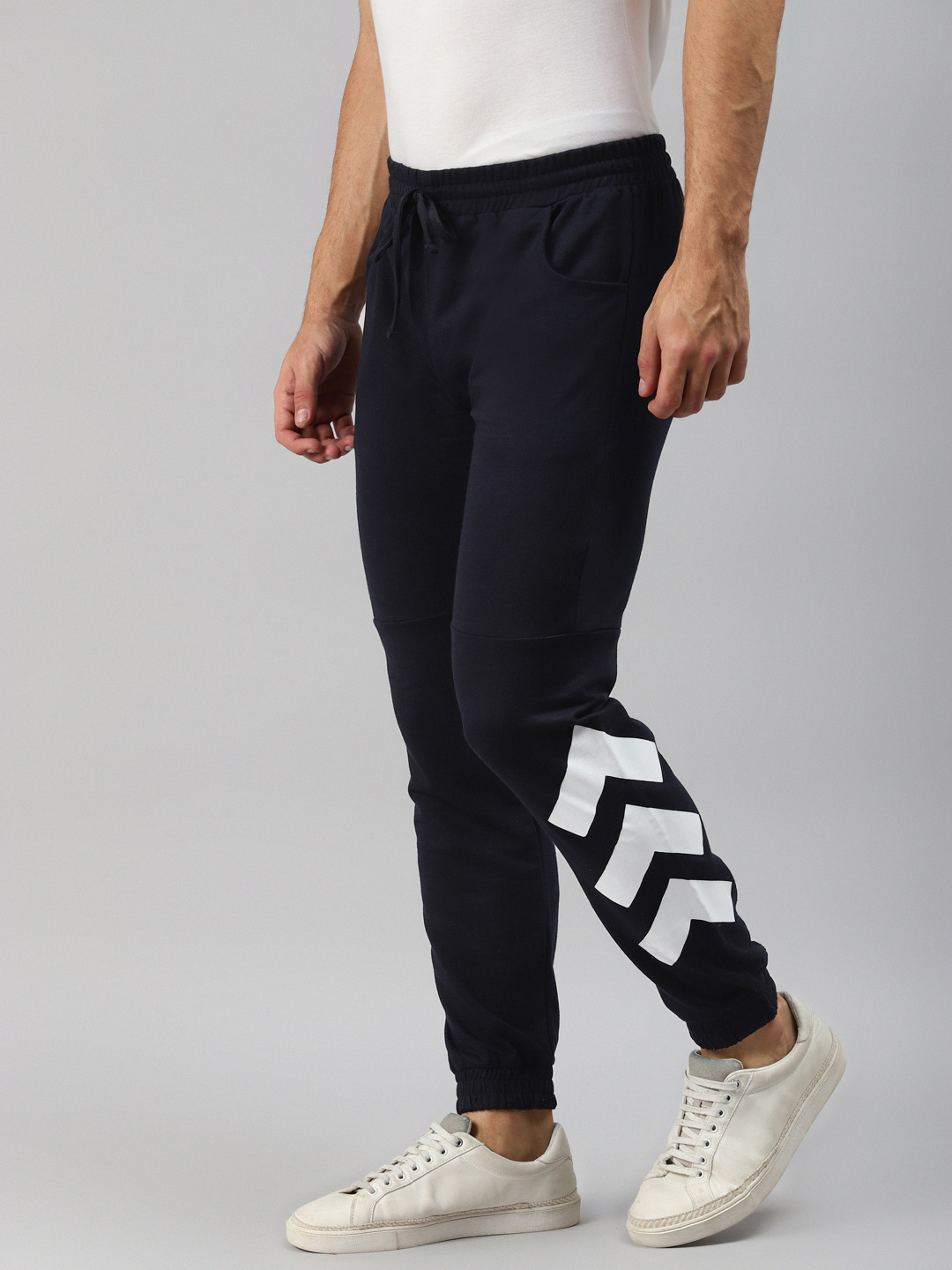 

Hubberholme Men Navy Blue Joggers