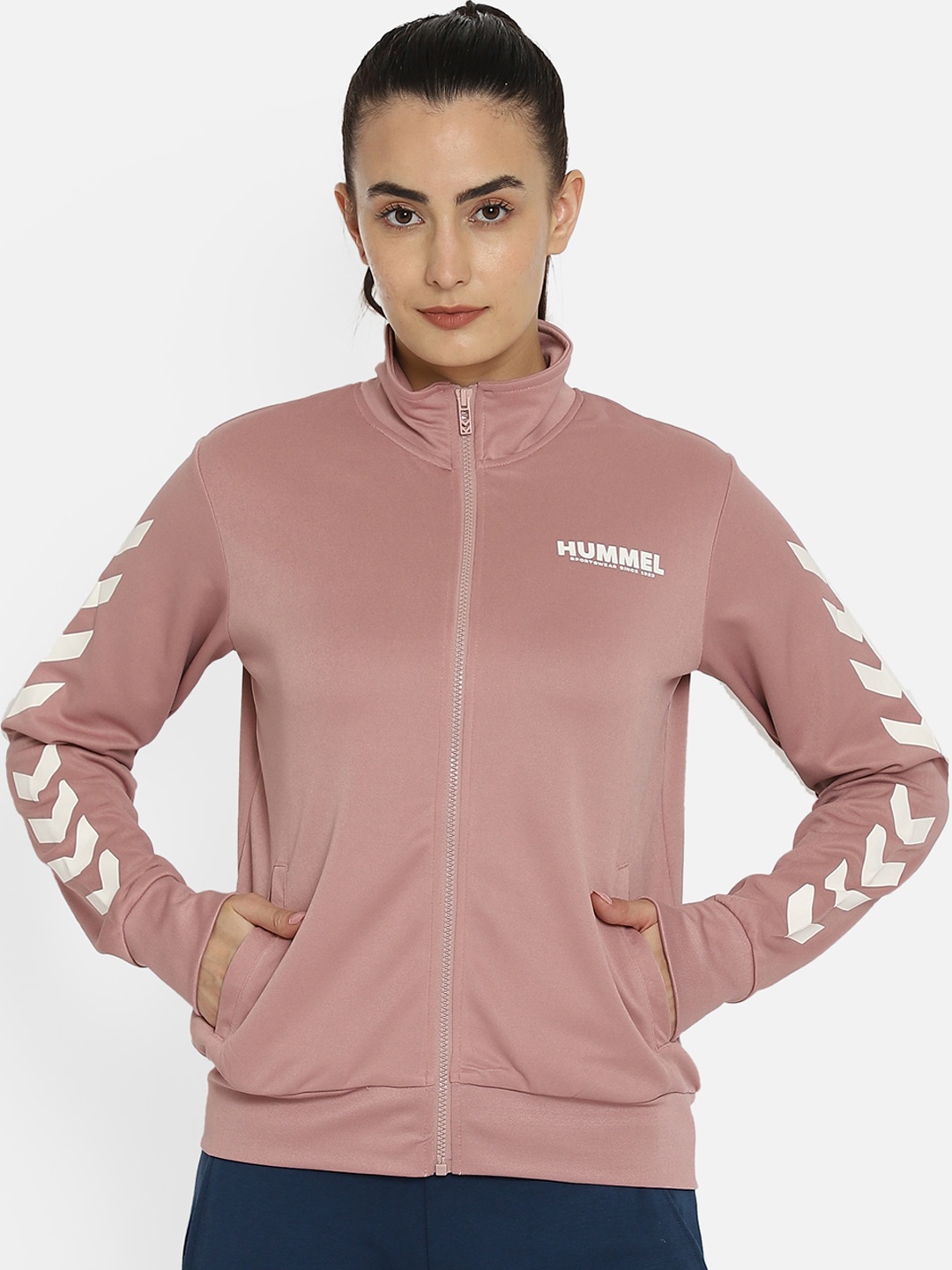 

hummel Women Pink Sporty Jacket
