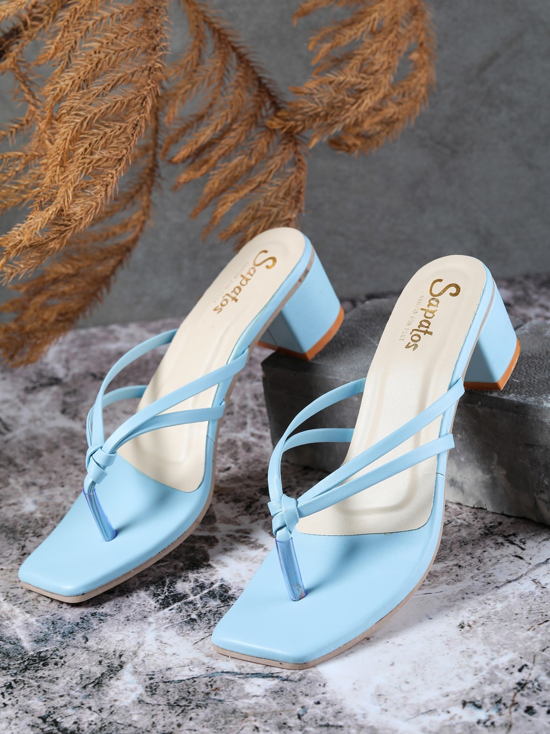 

SAPATOS Woman Blue Block Sandals