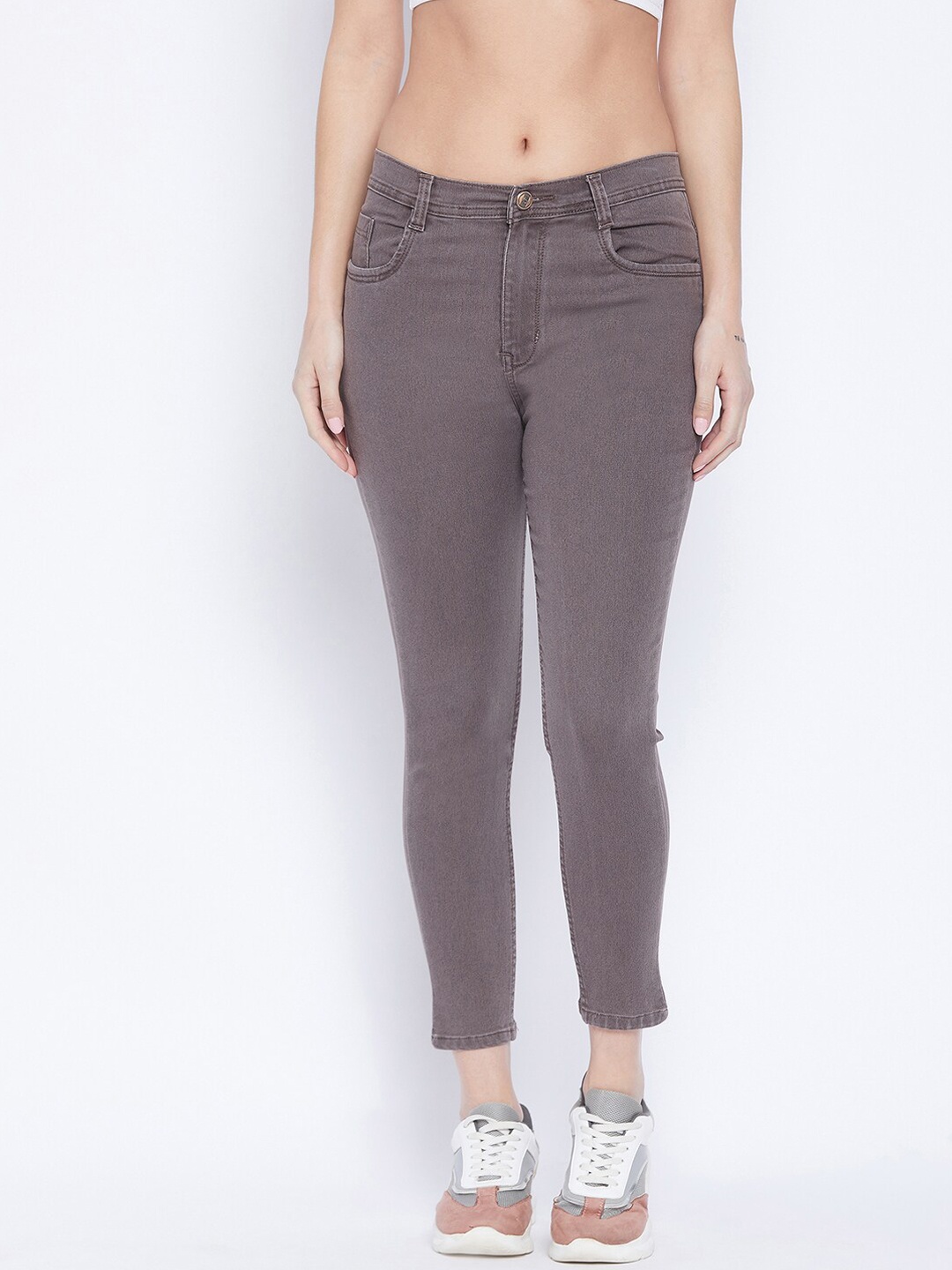 

Nifty Women Brown Slim Fit High-Rise Stretchable Jeans