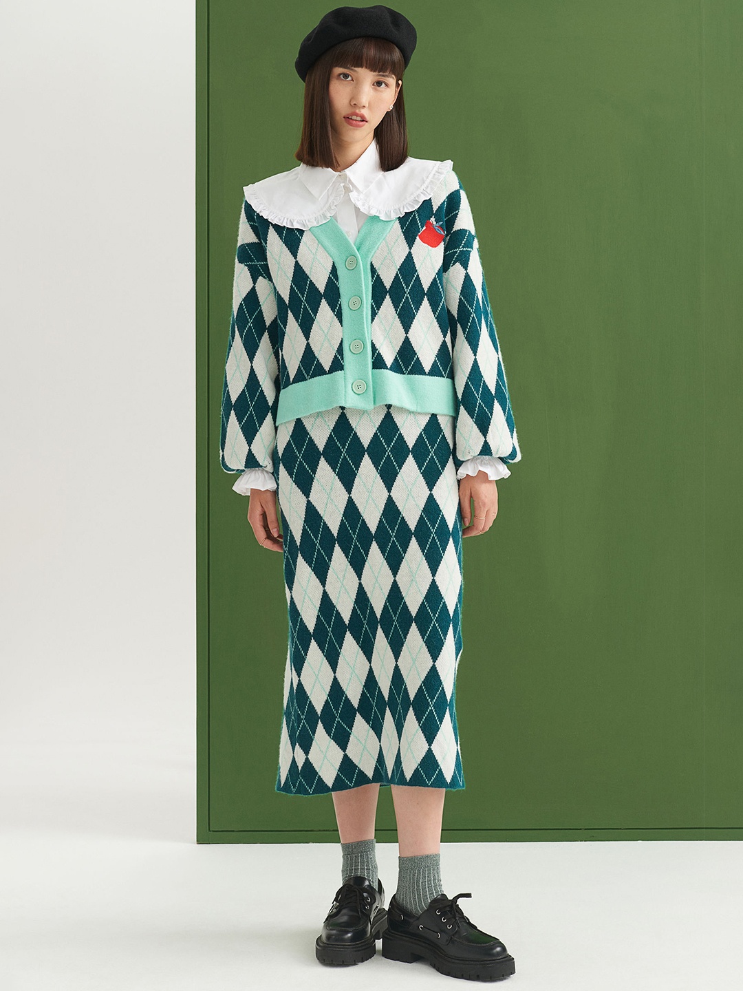 

H&M Women Green Cardigan