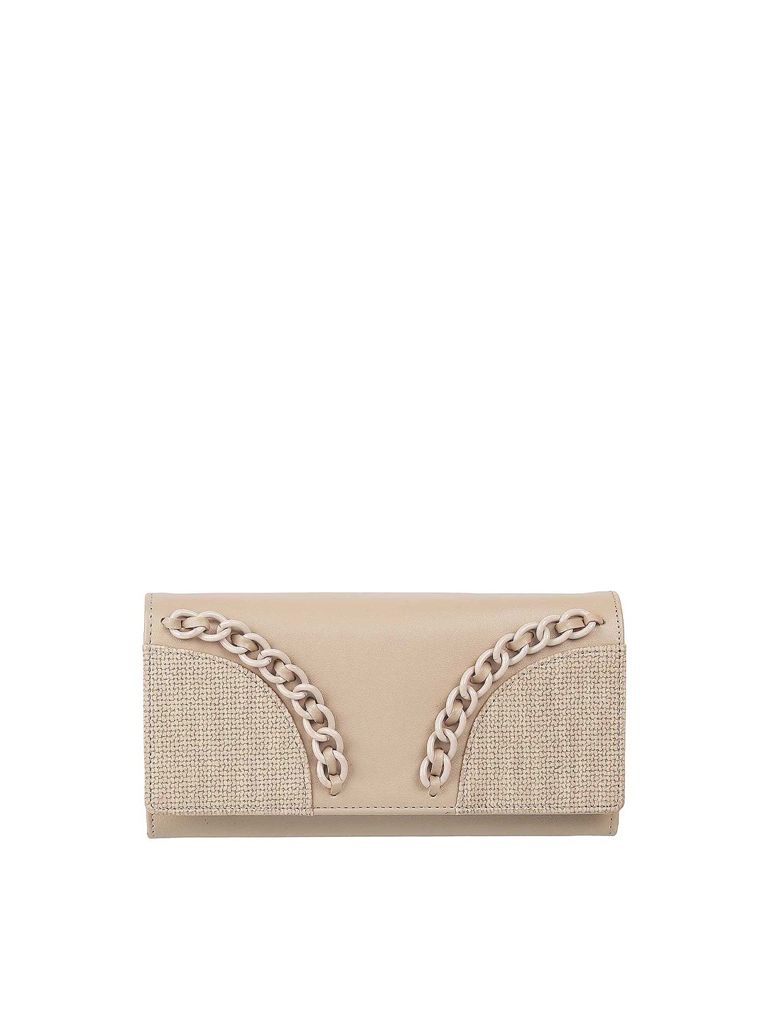 

Metro Beige Envelope Clutch