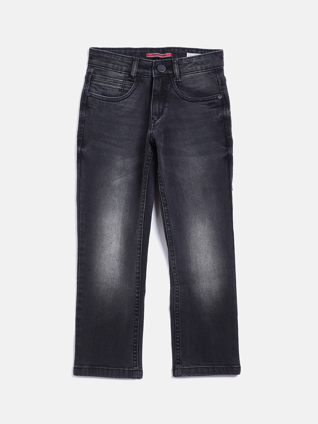 

Crimsoune Club Boys Black Heavy Fade Stretchable Jeans