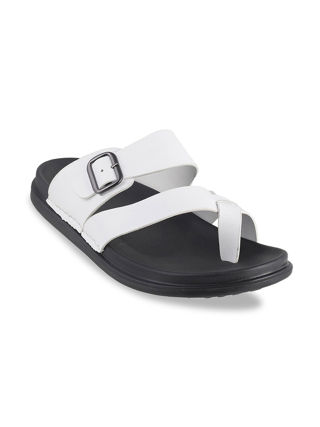

Metro Men White Comfort Sandals