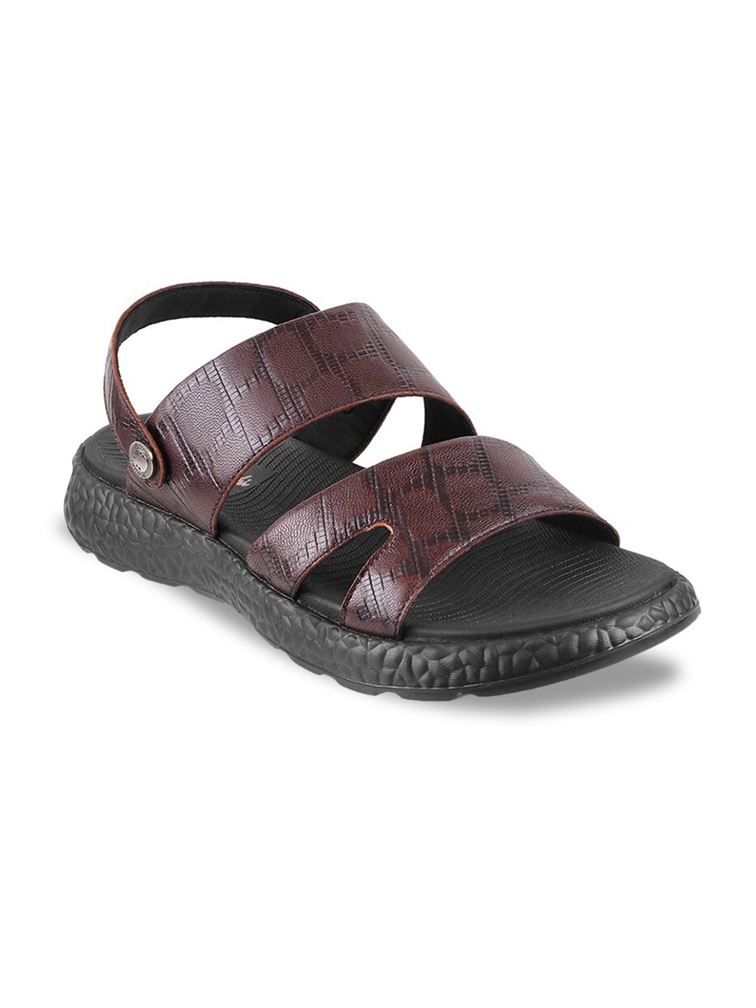 

Metro Men Brown Comfort Sandals