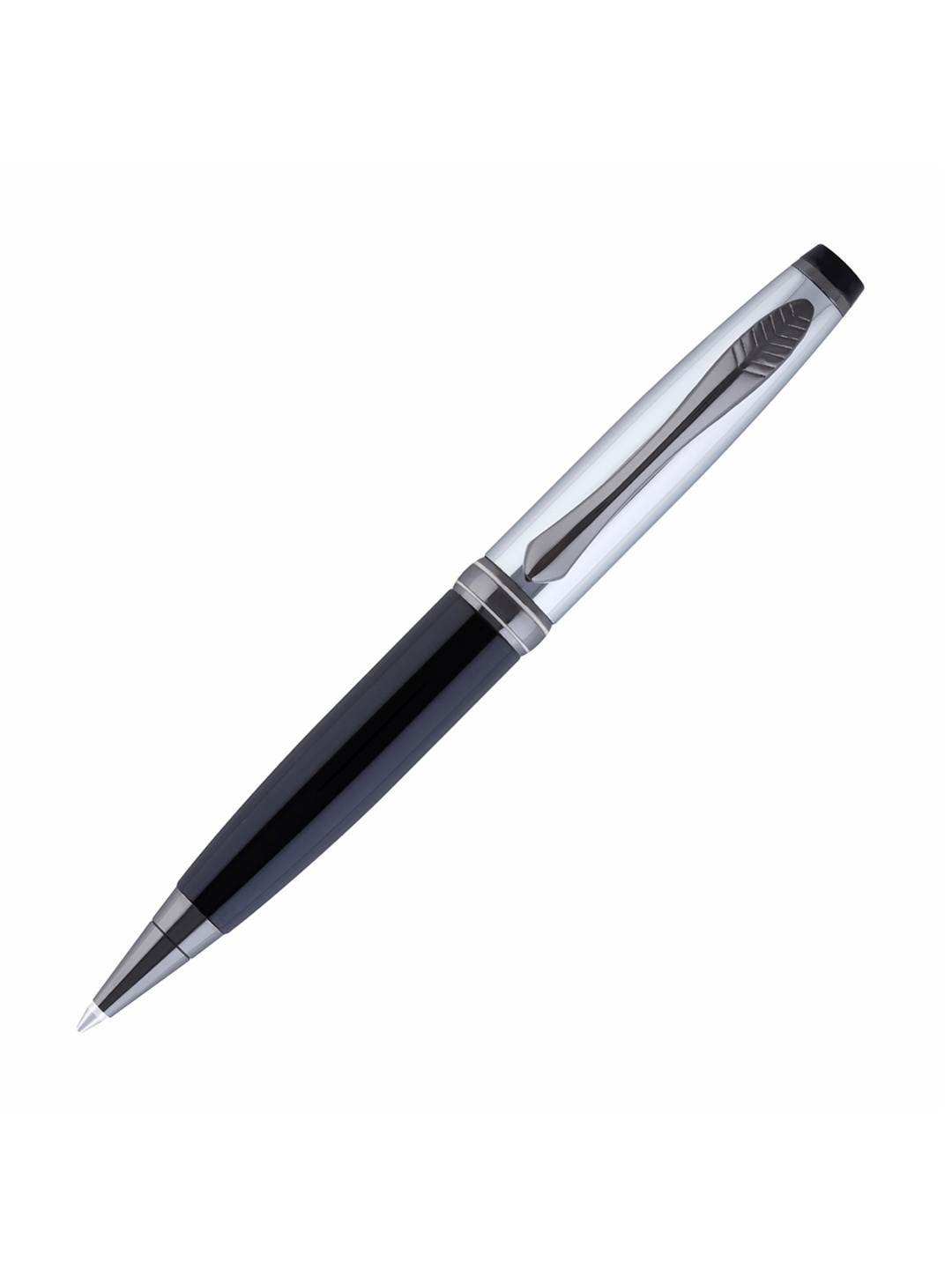 

VEA Black & Silver-Toned Dolphin Roller Ballpoint Pen