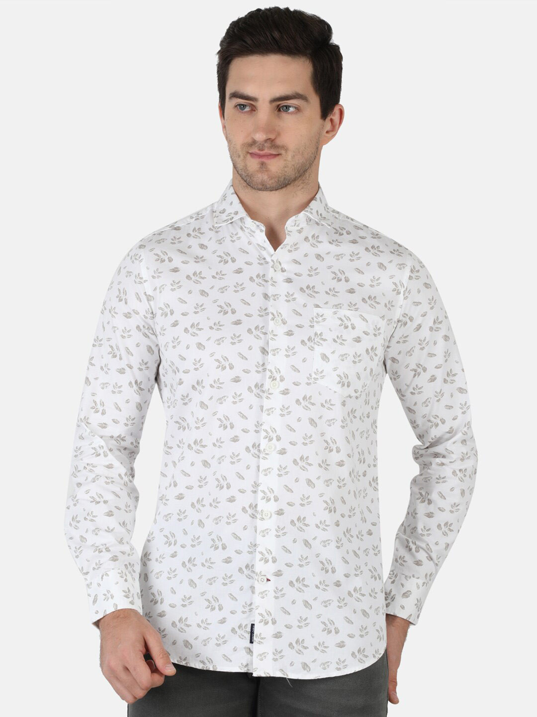 

Monte Carlo Men Multicoloured Classic Floral Opaque Printed Casual Shirt, Multi