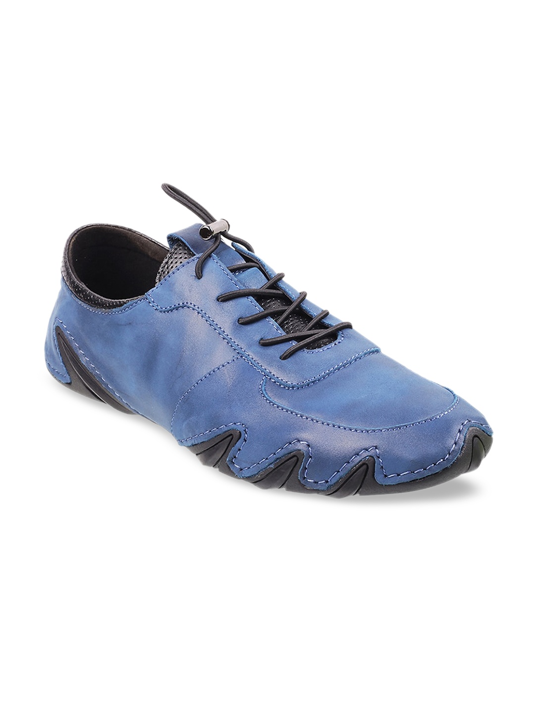 

DAVINCHI Men Blue Printed Sneakers