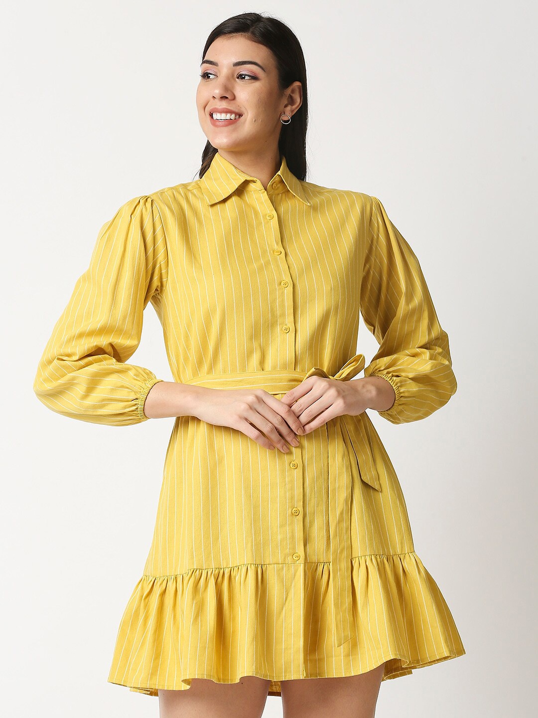 

20Dresses Yellow Shirt Dress